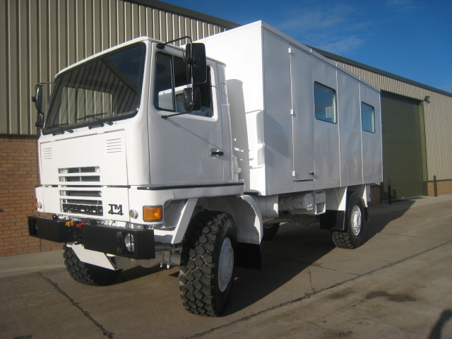 Bedford TM 4x4 box truck personnel carrier - Govsales of ex military vehicles for sale, mod surplus